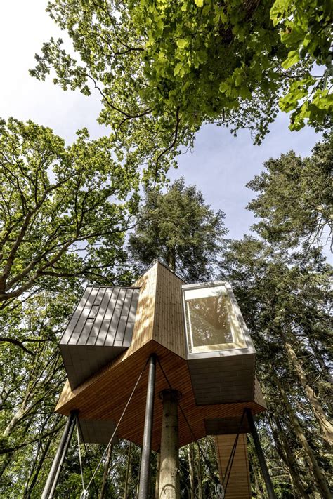 lvtag trtophotel|Lovtag architect designed treetop cabins in rural Denmark